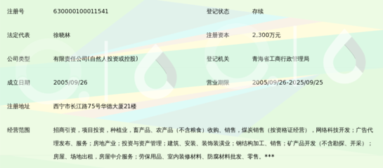 青海滨海投资